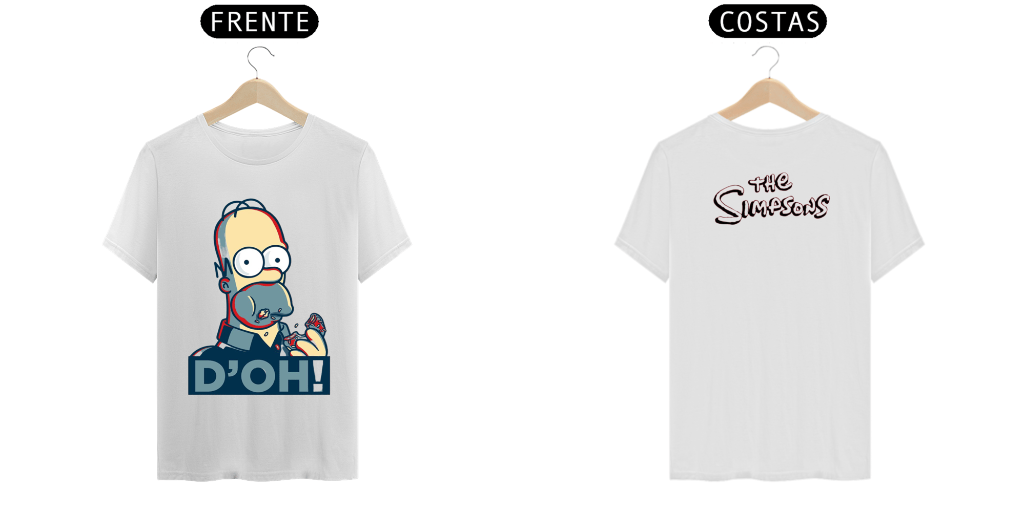 T.Shirt Prime - Coleção The Simpsons - Homer Simpson 