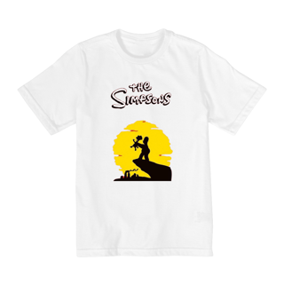 Camiseta Infantil 02 a 08 anos - Coleção Os simpsons