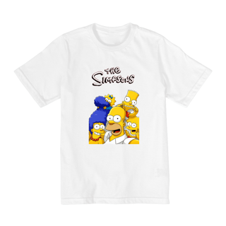 Camiseta Infantil 02 a 08 anos - Coleção Os simpsons