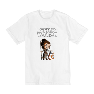 Coleção Star Wars - Camiseta infantil 02 a 08 anos - Droide e