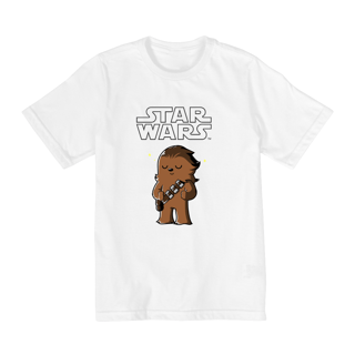 Coleção Star Wars - Camiseta infantil 10 a 14 anos - Chewbacca