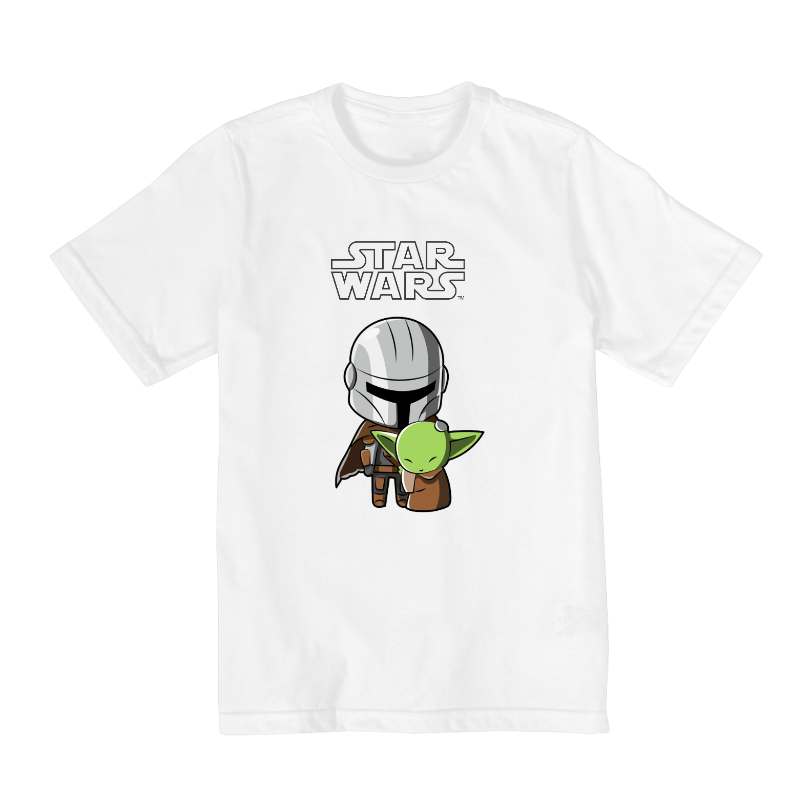 Coleção Star Wars - Camiseta infantil 10 a 14 anos -