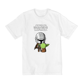 Coleção Star Wars - Camiseta infantil 10 a 14 anos -