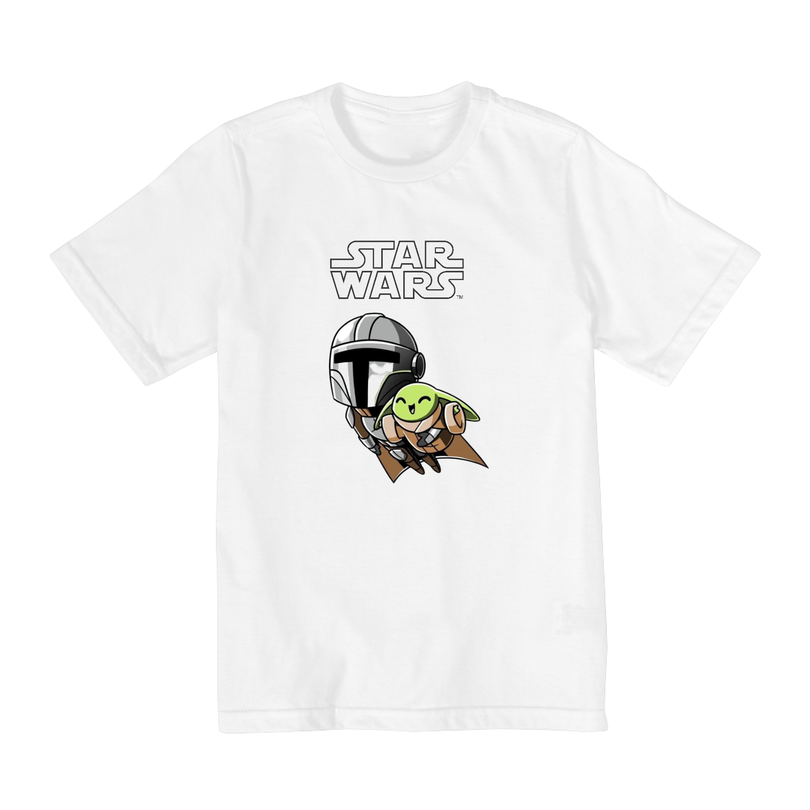 Coleção Star Wars - Camiseta infantil 10 a 14 anos -