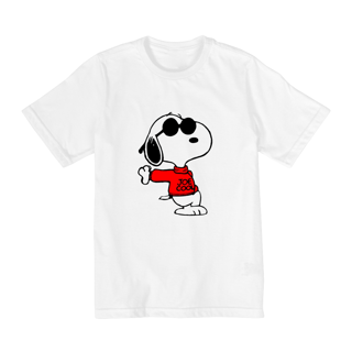 Camiseta Infantil 10 a 14 anos - Desenhos Animados - Snoopy