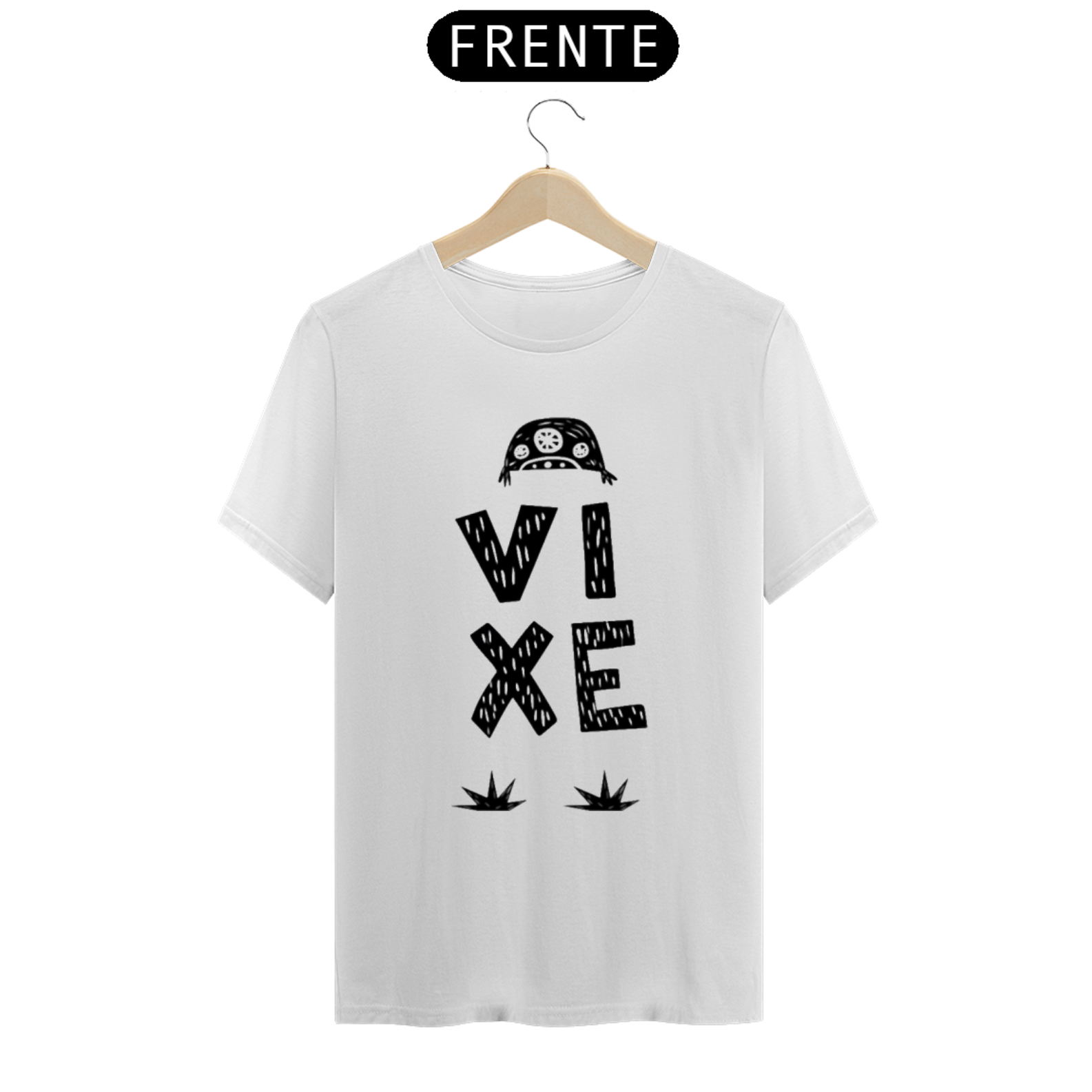 T.Shirt Prime- Coleção Cordel - Estampa *VIXE*