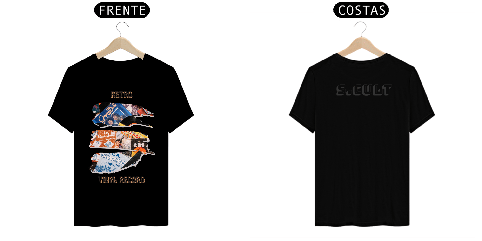 T-Shirt Prime- Coleção Moda Urbana - Streetwear - Estampa Frente e verso