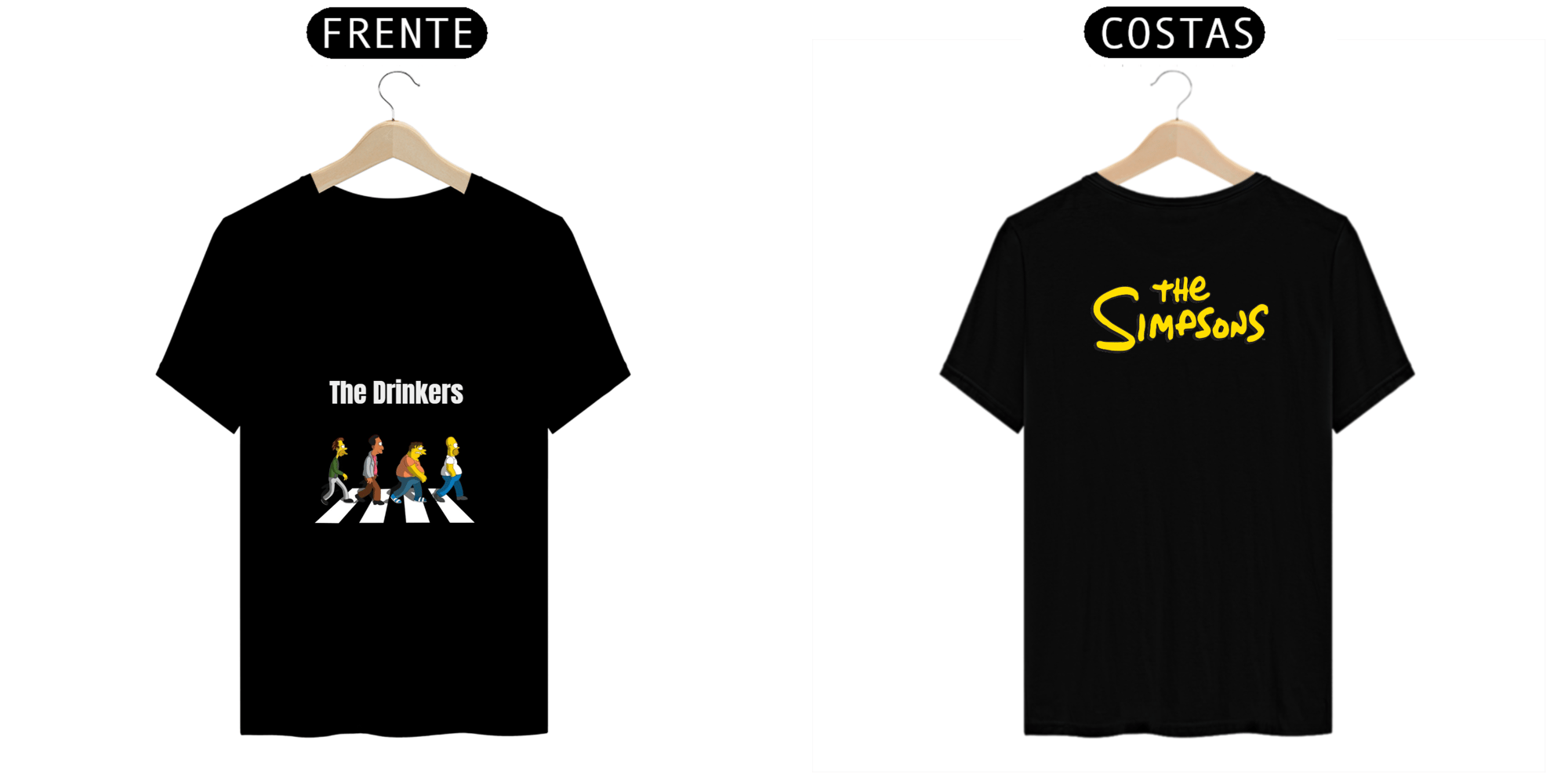 T.Shirt Prime - Coleção The Simpsons - The Drinkers