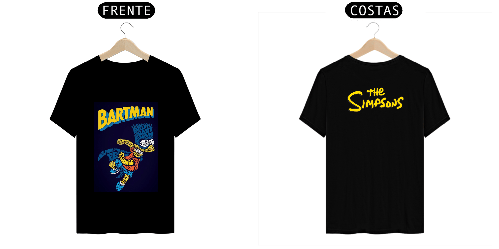 T.Shirt Prime - Coleção The Simpsons - Bartman