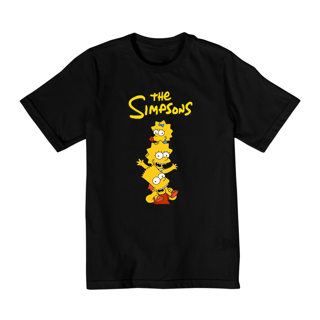 Camiseta Infantil 02 a 08 anos - Coleção Os simpsons