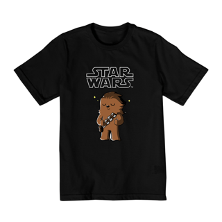 Coleção Star Wars - Camiseta infantil 02 a 08 anos - Chewbacca 