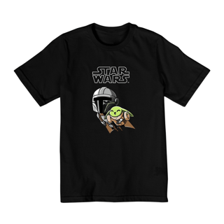 Coleção Star Wars - Camiseta infantil 02 a 08 anos - 