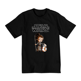 Coleção Star Wars - Camiseta infantil 02 a 08 anos - Droide e