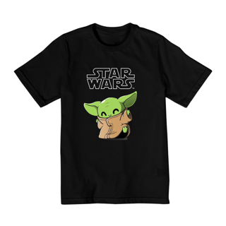 Coleção Star Wars - Camiseta infantil 10 a 14 anos - Yoda