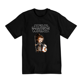 Coleção Star Wars - Camiseta infantil 10 a 14 anos -