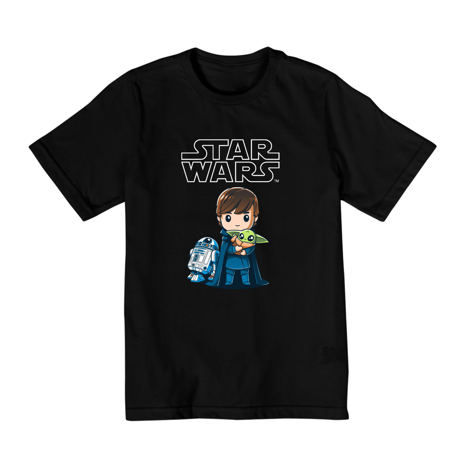 Coleção Star Wars - Camiseta infantil  10 a 14  anos -