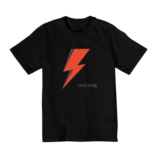 Camiseta Infantil 02 a 08 anos - Bandas -  David Bowie