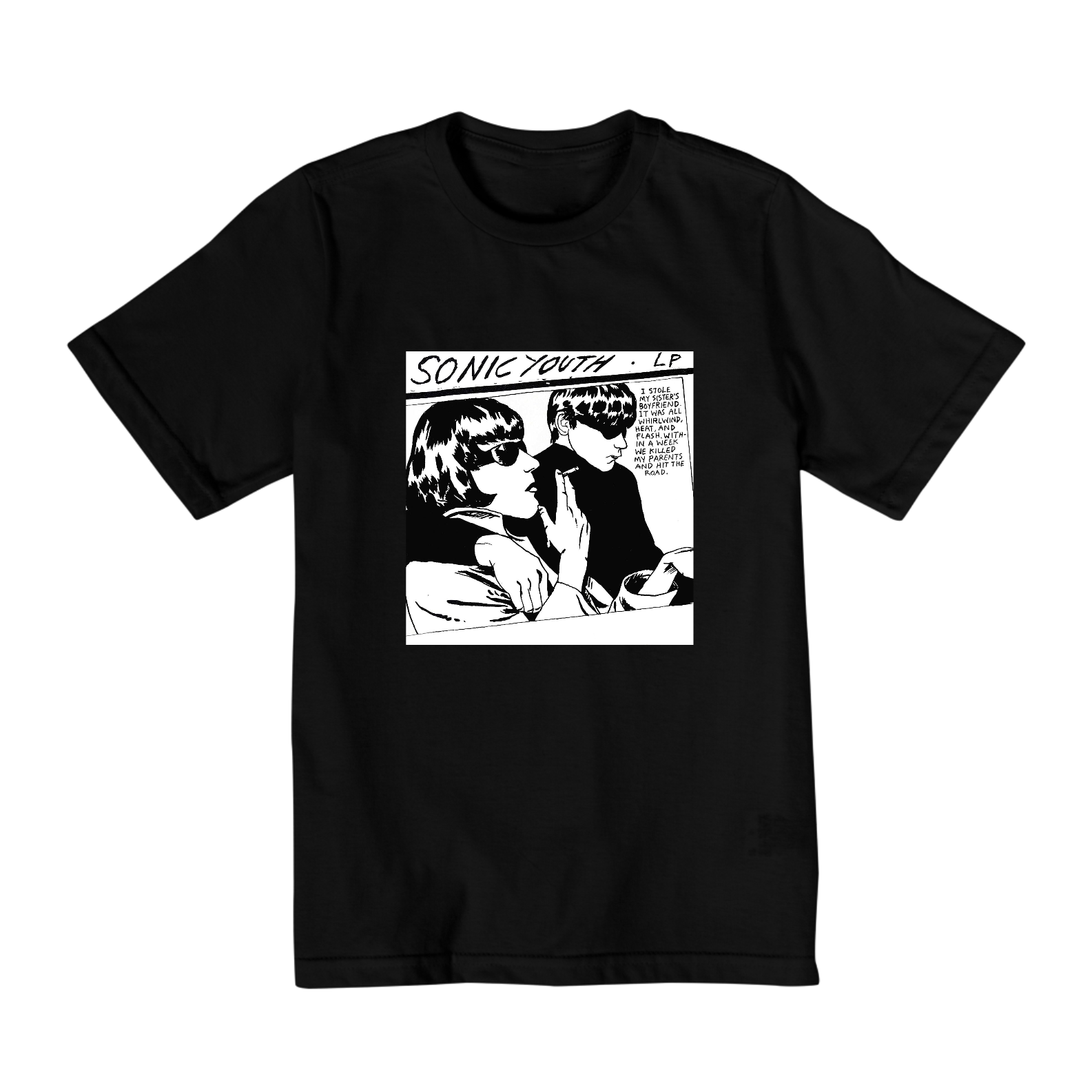 Camiseta Infantil 02 a 08 anos - Bandas -  Sonic Youth