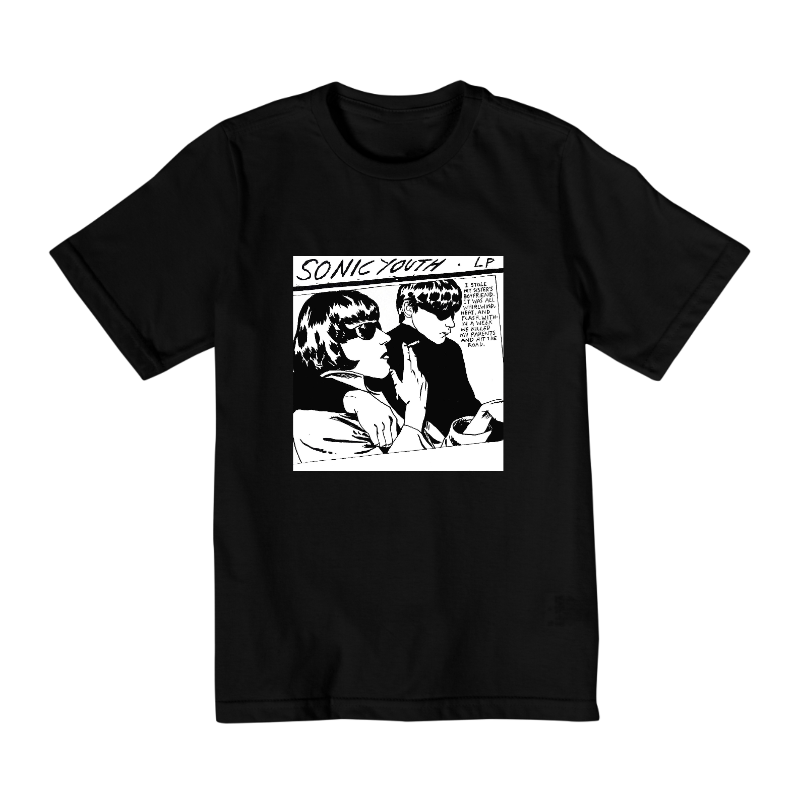 Camiseta Infantil 10 a 14 anos - Bandas - Sonic Youth