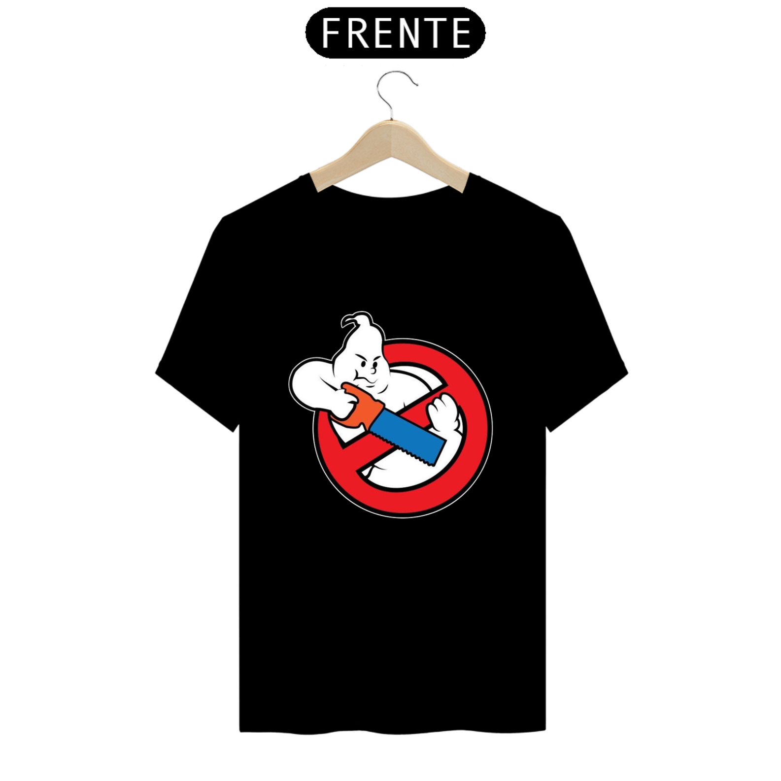 T-Shirt Prime - Coleção Nostalgia - Ghostbusters