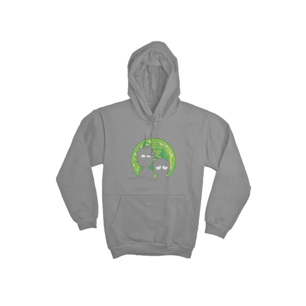 Nome do produto: Moletom canguru com estampa de Rick and Morty