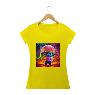 Nome do produto Camiseta Baby Long Alienígena Alucinógena Colection