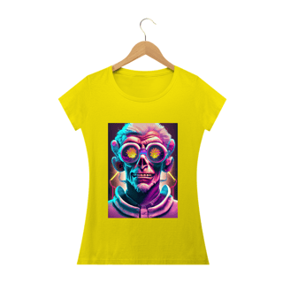 Nome do produto Camiseta Baby Long Cientista Alucinógena Colection