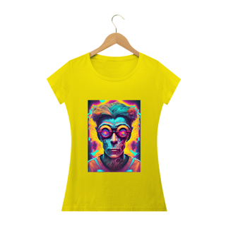 Nome do produto Camiseta Baby Long Óculos Universo Alucinógena Colection