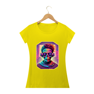 Nome do produto Camiseta Baby Long Psico Cyber Alucinógena Colection