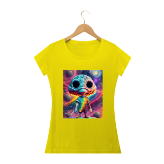 Nome do produto Camiseta Baby Long Alien intergaláctico Alucinógena Colection