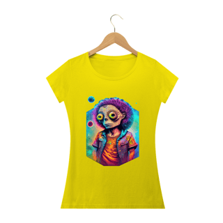 Nome do produto Camiseta Baby Long Universo e Nós Alucinógena Colection