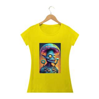 Nome do produto Camiseta Baby Long Cogumelolelos Alucinógena Colection