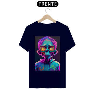 Nome do produto Camiseta Quality Caveira Transcendente Alucinógena Colection