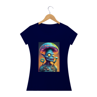 Nome do produto Camiseta Baby Long Cogumelolelos Alucinógena Colection