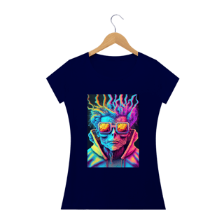 Nome do produto Camiseta Baby Long Smoke in Rave Day Alucinógena Colection
