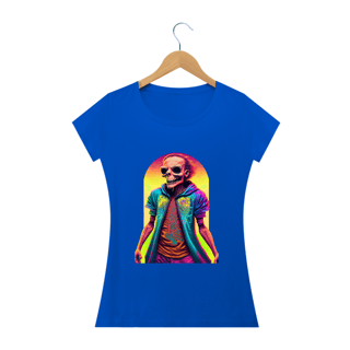 Nome do produto Camiseta Baby Long Caveira Portal Alucinógena Colection