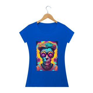 Nome do produto Camiseta Baby Long Óculos Universo Alucinógena Colection