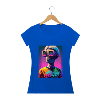 Nome do produto Camiseta Baby Long Óculos da Vida Alucinógena Colection