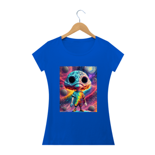 Nome do produto Camiseta Baby Long Alien intergaláctico Alucinógena Colection