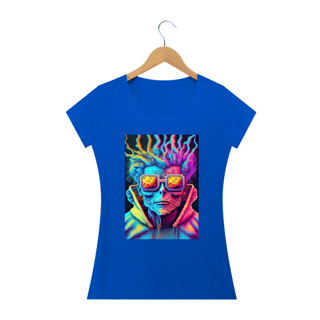 Nome do produto Camiseta Baby Long Smoke in Rave Day Alucinógena Colection