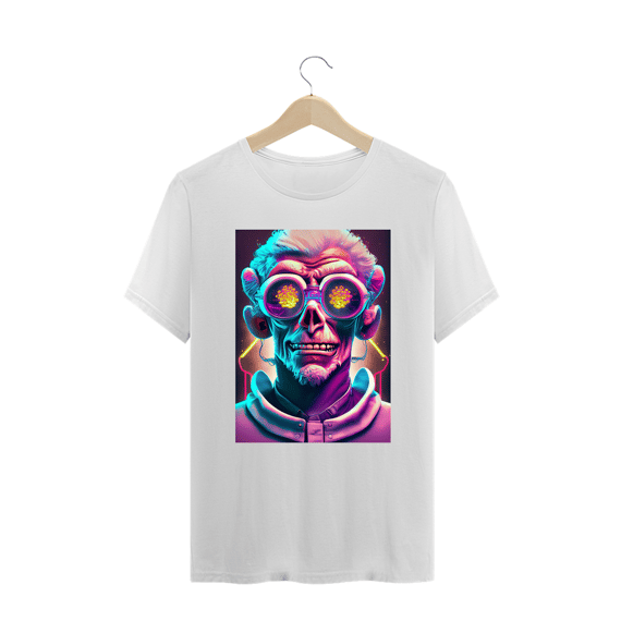 Camiseta Oversized Cientista Alucinógena Colection