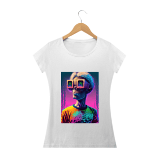 Nome do produto Camiseta Baby Long Óculos da Vida Alucinógena Colection