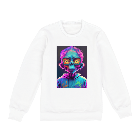 Blusa Caveira Transcendente Alucinógena Colection