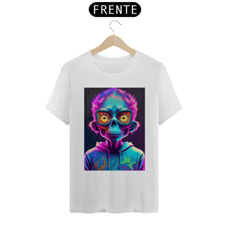 Camiseta Quality Caveira Transcendente Alucinógena Colection