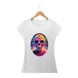 Nome do produto Camiseta Baby Long Face da Felicidade Alucinógena Colection