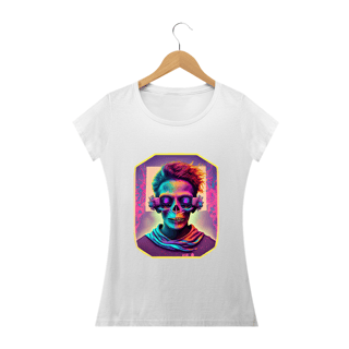 Nome do produto Camiseta Baby Long Psico Cyber Alucinógena Colection