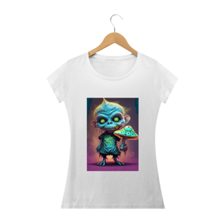 Nome do produto Camiseta Baby Long Zumbi Duente Alucinógena Colection