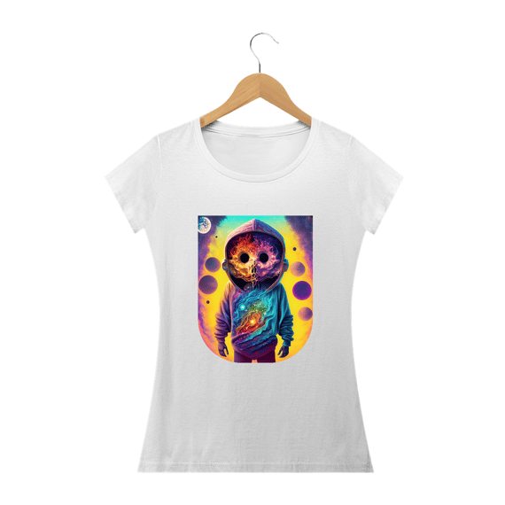 Camiseta Baby Long Blusa Guardião do Multiverso Alucinógena Colection