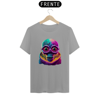Nome do produto Camiseta Quality Caveira Alienígena Alucinógena Colection