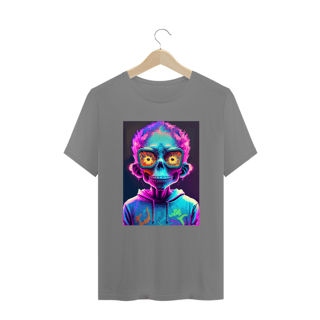 Nome do produto Camiseta Oversized Caveira Transcendente Alucinógena Colection